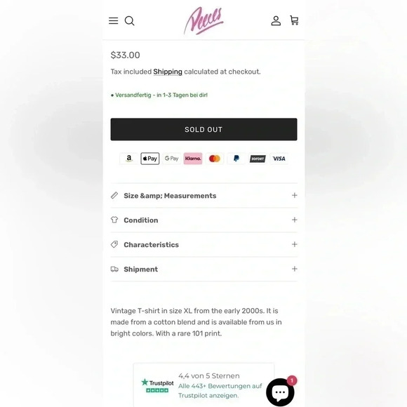 Vintage Y2K 101 Glass Studio Tie Dye Crop Top - Multi Color Size Small - Picture 6 of 7